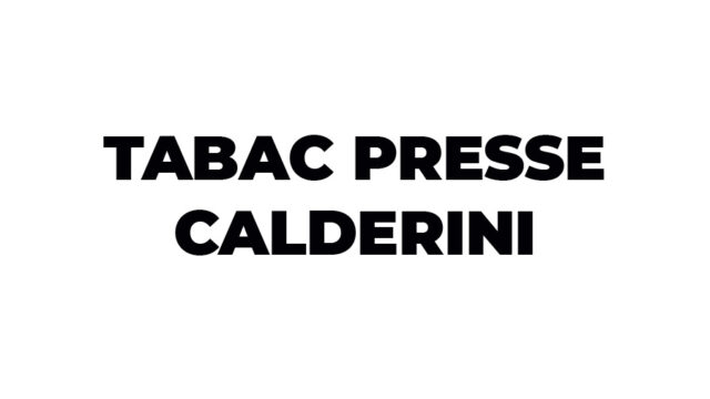 Tabac Presse Calderini