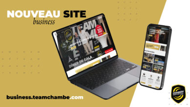 Le nouveau site Business de la Team Chambé