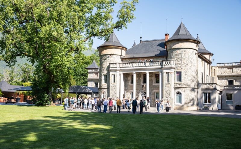 Coup d'envoi au château