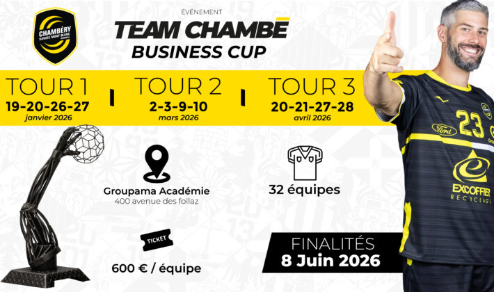Team Chambé Business Cup 2026 : Les inscriptions sont ouvertes !