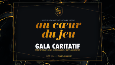 Au Coeur du Jeu, le Gala Caritatif de la Team Chambé est de retour le 18 mars 2026 !