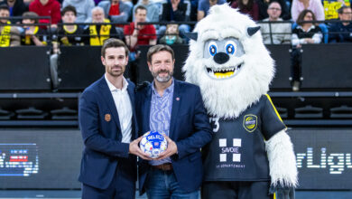 La Région Auvergne-Rhône-Alpes, Parrain de la rencontre face à Montpellier