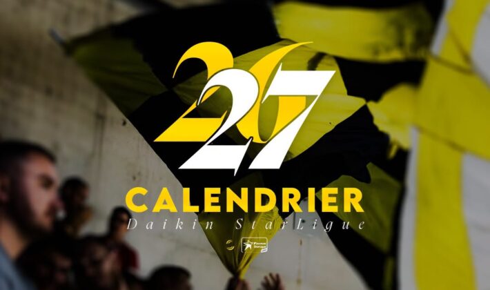 Le calendrier 2026/2027
